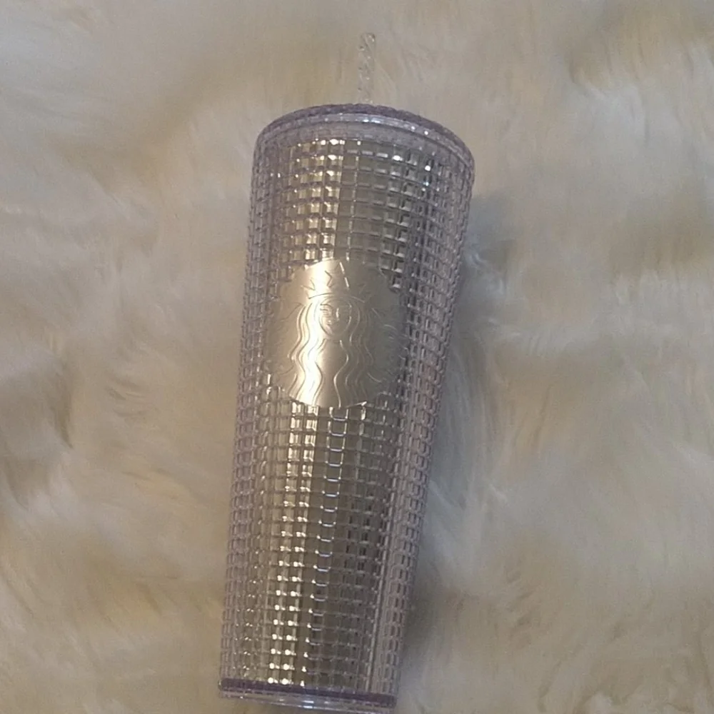 Starbucks 2020 Holiday Silver Disco Tumbler